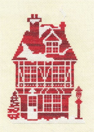 Набор для вышивания «Имбирный дом»