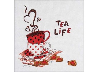 Набор для вышивания «Чай это жизнь»