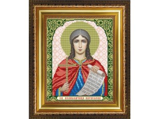 Рисунок на ткани «Св. Великомученица Параскева»