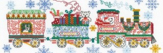 Набор для вышивания «Новогодний поезд»