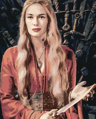 Картина по номерам «Игра престолов: Серсея Ланнистер»