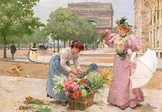 Рисунок на ткани «Елисейские поля» Рисунок на ткани «Елисейские поля»