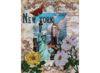 Набор вышивки бисером «Вокруг света - Нью Йорк»
