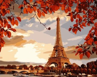 Картина по номерам «Башня на рассвете» Картина по номерам «Башня на рассвете»