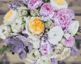 Картина по номерам «Букет разных цветов» Картина по номерам «Букет разных цветов»