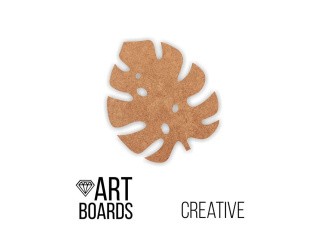 Заготовка ART Board Creative Monstera M, 30х25 см, Craftsmen.store