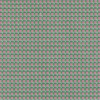 Ткань для пэчворка «БАБУШКИН СУНДУЧОК», 50x55 см, 140 г/м2, 100% хлопок, цвет: БС-21 клетка, ярко-зеленый/розовый, Peppy