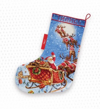 Набор для вышивания «The Reindeers on it's way! Stocking»