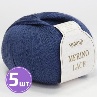Пряжа SEAM MERINO LACE (24), туча, 5 шт. по 50 г Пряжа SEAM MERINO LACE (24), туча, 5 шт. по 50 г
