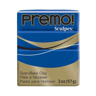 Полимерная глина Sculpey Premo, 5562 ультрамарин, 57 г