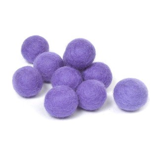 Шарики из войлока 20 мм, цв. 07, 10 шт. Шарики из войлока 20 мм, цв. 07, 10 шт.