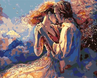 Картина по номерам «Танец в облаках»