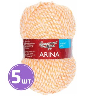 Пряжа Семеновская Arina (9446), мозаика, 5 шт. по 100 г Пряжа Семеновская Arina (9446), мозаика, 5 шт. по 100 г