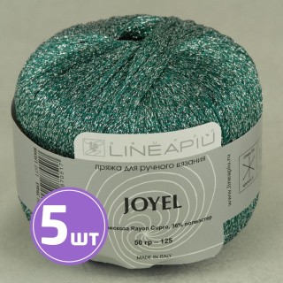Пряжа LineaPIU JOYEL (39461), зеленый, 5 шт. по 50 г