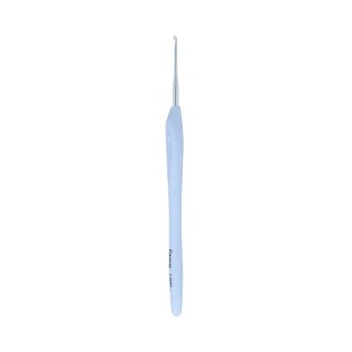 Крючок с прорезиненной ручкой, металл, 2 мм, 16 см, Gamma