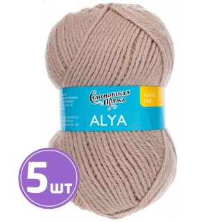 Пряжа Семеновская Alya (70030), фрез, 5 шт. по 100 г Пряжа Семеновская Alya (70030), фрез, 5 шт. по 100 г