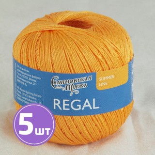 Пряжа Семеновская Regal (154), абрикос 5 шт. по 100 г Пряжа Семеновская Regal (154), абрикос 5 шт. по 100 г