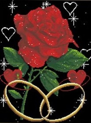 Алмазная вышивка «С любовью» Алмазная вышивка «С любовью»