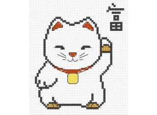 Набор для вышивания «Кот удачи»