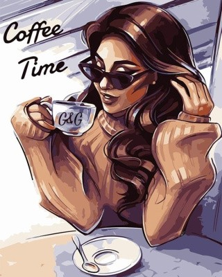 Картина по номерам «Coffee time» Картина по номерам «Coffee time»