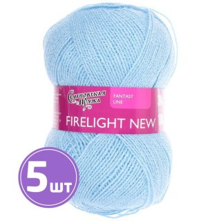 Пряжа Семеновская Firelight (595), светло-голубой-серебро 5 шт. по 100 г Пряжа Семеновская Firelight (595), светло-голубой-серебро 5 шт. по 100 г