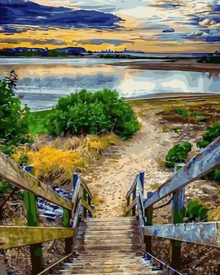 Картина по номерам «Летний вечер» Картина по номерам «Летний вечер»