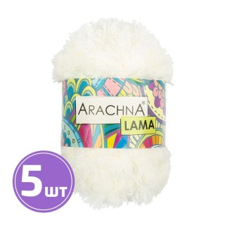 Пряжа Arachna LAMA (73), молочный, 5 шт. по 200 г Пряжа Arachna LAMA (73), молочный, 5 шт. по 200 г