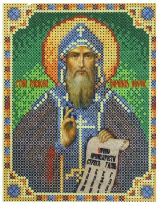 Рисунок на ткани «Святой Кирилл» Рисунок на ткани «Святой Кирилл»