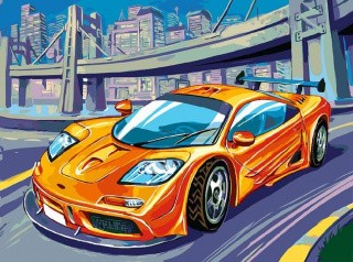 Картина по номерам «McLaren F1 GTR» Картина по номерам «McLaren F1 GTR»