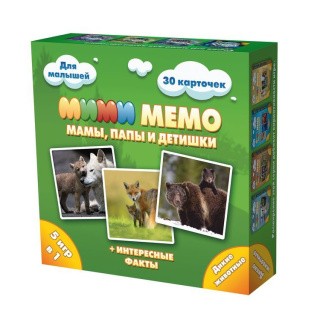 Ми-Ми-Мемо «Дикие животные» Ми-Ми-Мемо «Дикие животные»
