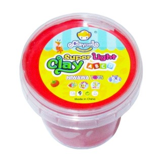 Пластилин Super Light Clay, красный