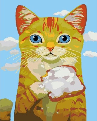 Картина по номерам «Любимое лакомство. Тост» Картина по номерам «Любимое лакомство. Тост»