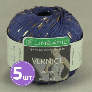 Пряжа LineaPIU VERNICE (33312), колокольчик, 5 шт. по 50 г