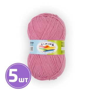 Пряжа Alpina VERA (44), розовый, 5 шт. по 100 г Пряжа Alpina VERA (44), розовый, 5 шт. по 100 г