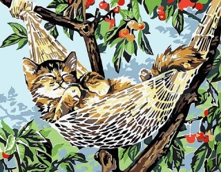 Картина по номерам «Послеобеденный сон» Картина по номерам «Послеобеденный сон»