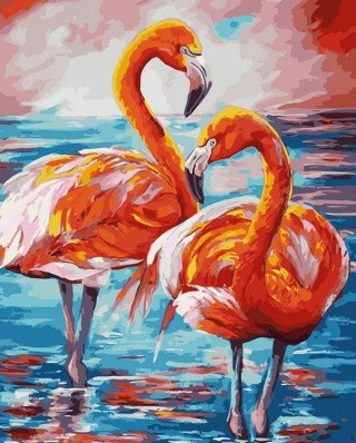 Картина по номерам «Фламинго» Картина по номерам «Фламинго»