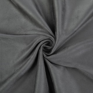 Искусственная замша WOVEN SUEDE, 35x50 см, 175 г/м2, 100% полиэстер, цвет: 18-5102 ash (темно-серый), Peppy