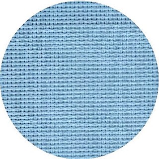 Канва мелкая (10х60кл), 40x50 см, цвет: голубой, TBY