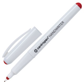 Ручка капиллярная (линер) CENTROPEN «Handwriter», красная