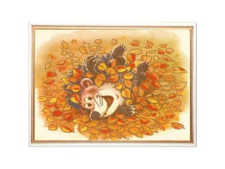 Рисунок на ткани «Осенняя радость»