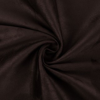 Искусственная замша WOVEN SUEDE, 35x50 см, 175 г/м2, 100% полиэстер, цвет: 19-1118 chocolate (темно-коричневый), Peppy