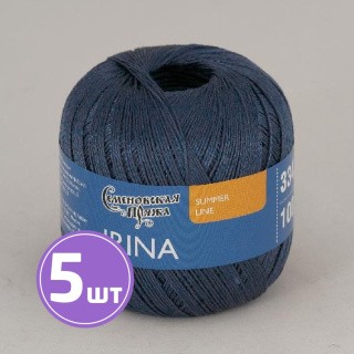 Пряжа Семеновская пряжа Irina (647), маринго, 5 шт. по 100 г Пряжа Семеновская пряжа Irina (647), маринго, 5 шт. по 100 г