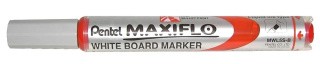 Маркер Maxiflo 4 мм, пулевидный, красный, Pentel