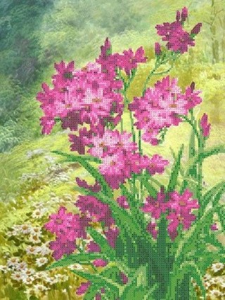 Рисунок на ткани «Луговые цветы» Рисунок на ткани «Луговые цветы»