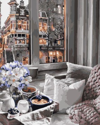 Картина по номерам «Уютный вечер» Картина по номерам «Уютный вечер»