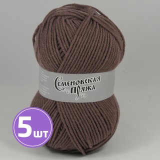 Пряжа Семеновская Defender2 (13378), какао_NEW, 5 шт. по 100 г Пряжа Семеновская Defender2 (13378), какао_NEW, 5 шт. по 100 г