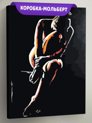 Картина по номерам «Силуэт»