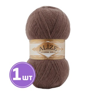 Пряжа ALIZE Angora Gold (493), темный коричневый, 1 шт. 100 г Пряжа ALIZE Angora Gold (493), темный коричневый, 1 шт. 100 г