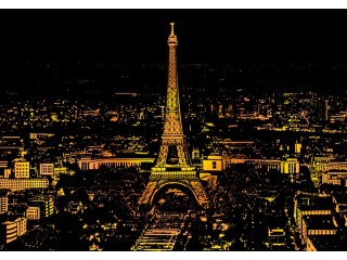 Скретч-картина «Bright City Paris»