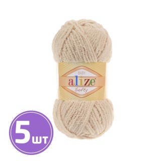 Пряжа ALIZE Softy (310), кремовый, 5 шт. по 50 г Пряжа ALIZE Softy (310), кремовый, 5 шт. по 50 г